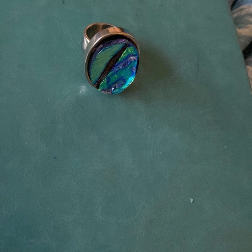 Size 6 I believe this ring was created by someone no marks Vintage A Fun Ring!